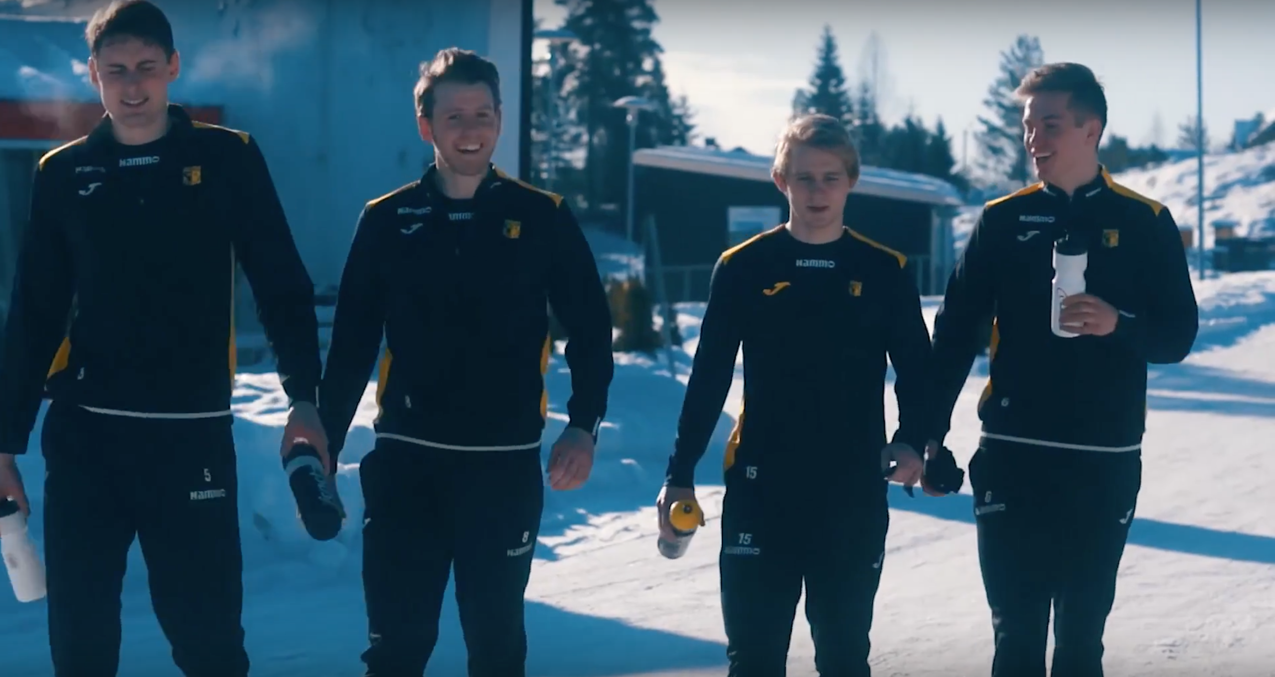 En normal dag hos A-laget